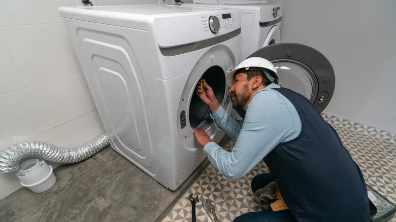 Duarte washer- dryer installation